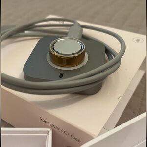 Oura Ring Rose Gold size 8 - great condition!